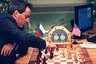 Гарри Каспаров играет против компьютера IBM Deep Blue. Фото (c)AFP