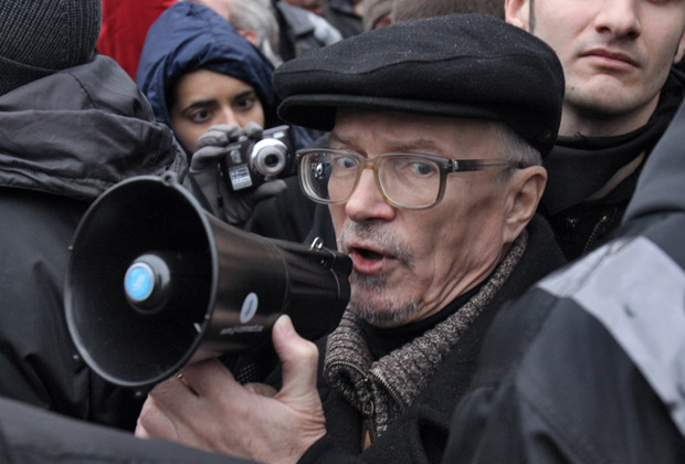 Эдуард Лимонов на площади Революции, 10 декабря 2011 года